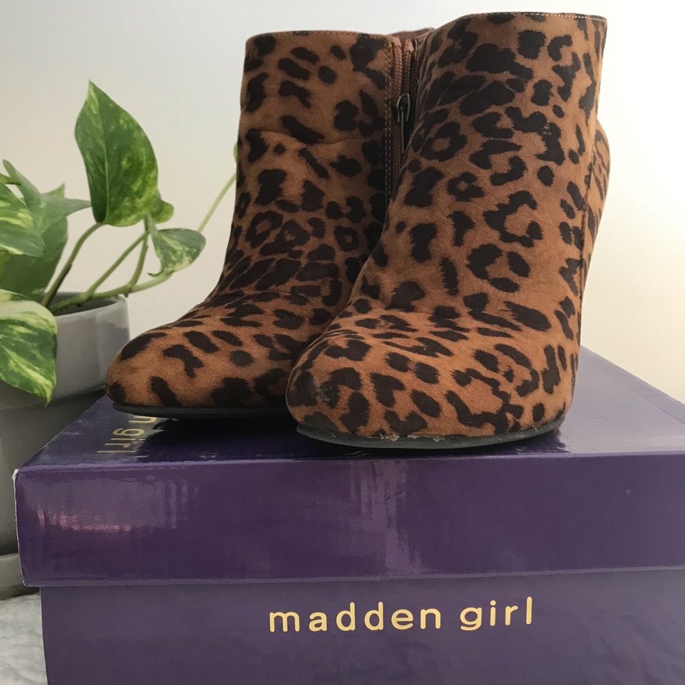 Leopard Booties